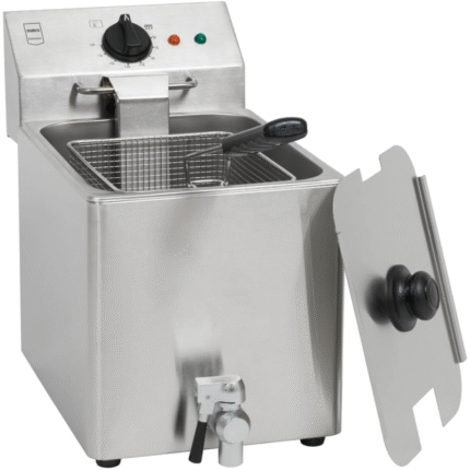 Metro Professional GDF3008 3250W 8L Grifo Freidora de Acero Inoxidable
